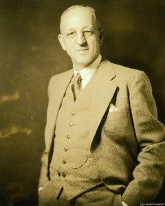 Dr. Clarence Korstian, first director of the Duke Forest. (circa 1937)